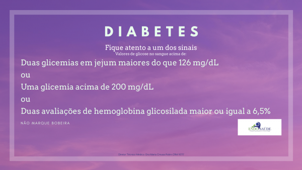 Como dar diagnóstico de diabetes?